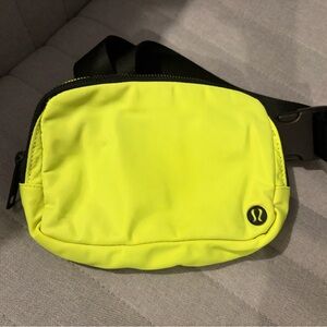 lululemon athletica Everywhere Bright Yellow Belt Bag
